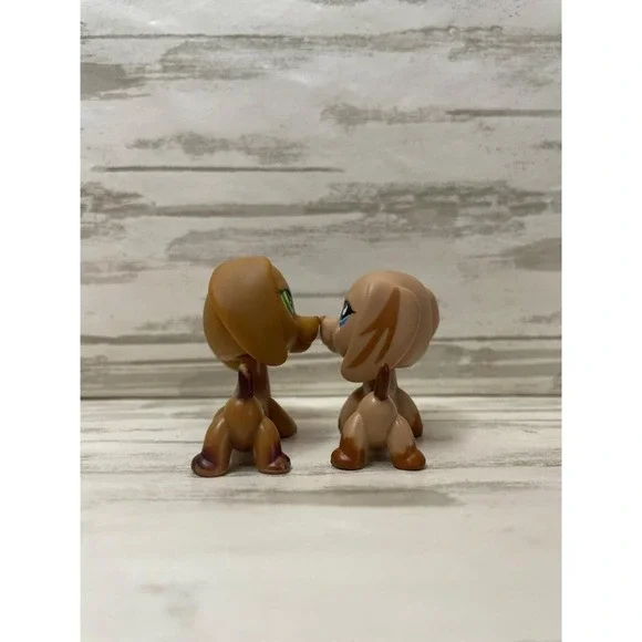 Littlest Pet Shop Dachshunds DOGS #139 & #518 LPS
